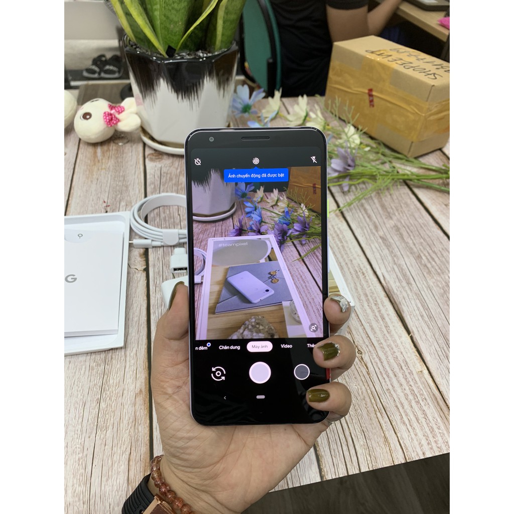 Google Pixel 3A XL lock full hộp hàng mới về.