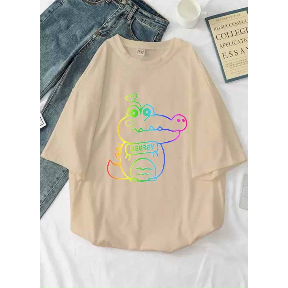 Áo thun nam nữ unisex tay lỡ in phản quang chất thun co giãn 4 chiều (casau)