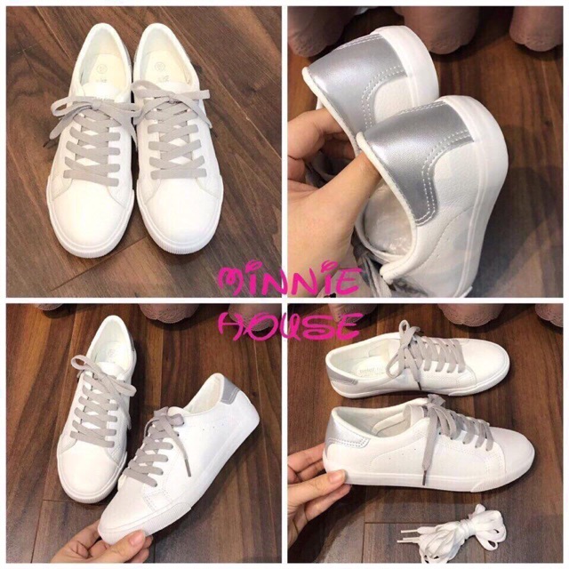 Giày thể thao gót bạc