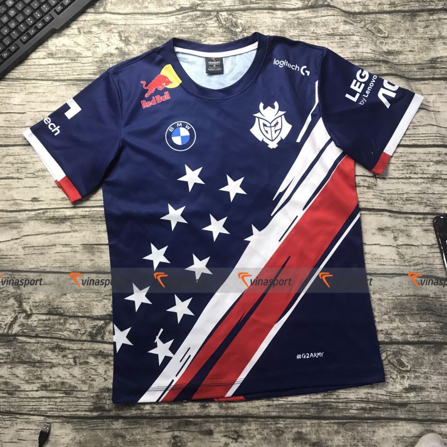 Áo thun game thi đấu Esports G2 USA 2021