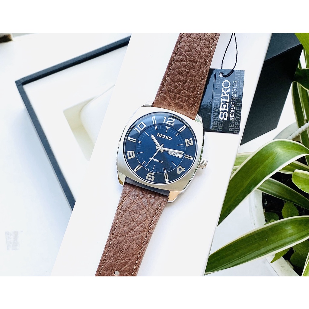 Đồng hồ nam Seiko Recraft SNKN37 Automatic Blue Dial