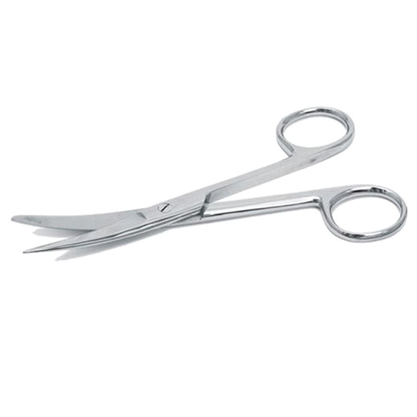 Kéo 10 cm cong 2 đầu nhọn