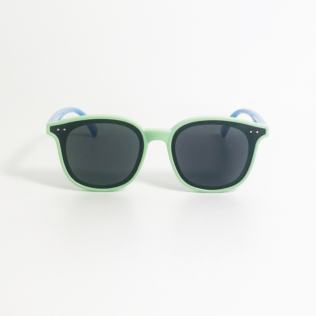 Kính mát trẻ em gọng nhựa dẻo xịn JJ0015 kiểu kính vuông nhiều màu sắc, tròng chống tia UV dành cho bé từ 4 đến 8 tuổi