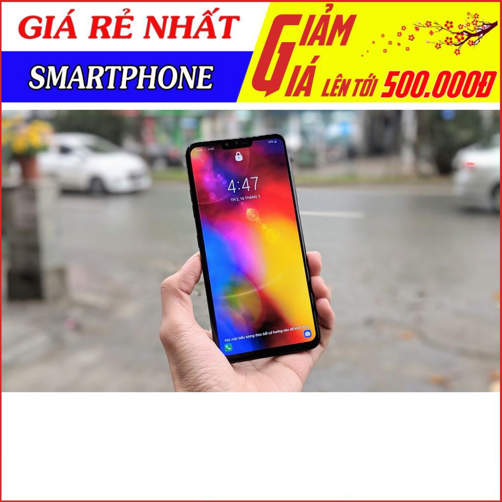 Điện thoại LG V40 ThinQ 1 SIM/ 2 SIM - Snapdragon 845 Ram 6G/ 128G, Âm Thanh Hifi, Triple Camera - NHập Khẩu Hàn/ HK