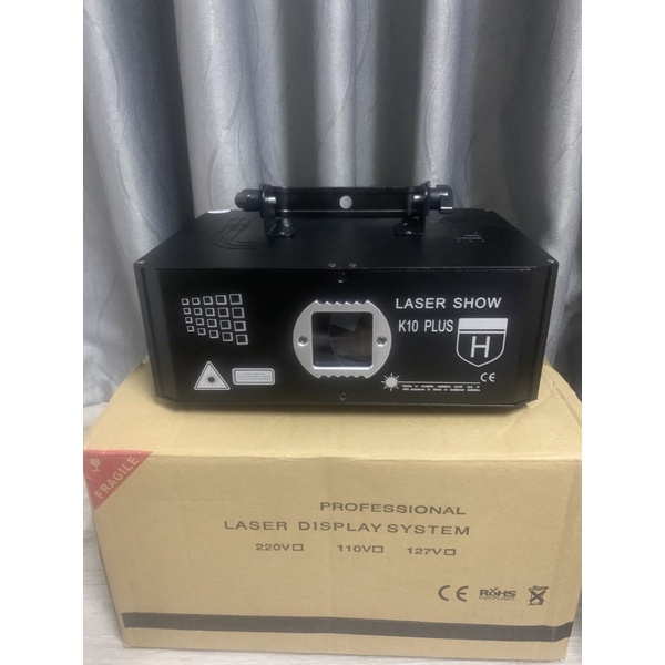 Đèn Bay Phòng Đèn Laser Chiếu Hình 3D - K10 PLUS Dùng cho Phòng Bay | Phòng Karaoke | Vũ Trường
