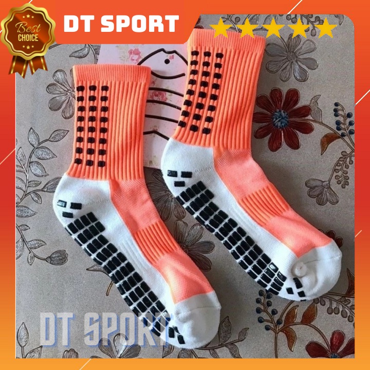 Tất Thể Thao Chống Trơn, Vớ Thể Thao Trống Trơn Nam Nữ Phụ Kiện Thể Thao DT Sport