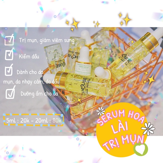 SERUM HOA LÀI SIZE LỚN 20ml HANDMADE