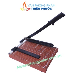 Bàn cắt giấy a4 a3 chất liệu sắt gỗ - sản phẩm tốt cắt ngọt 5-10 tờ giấy thiện phước