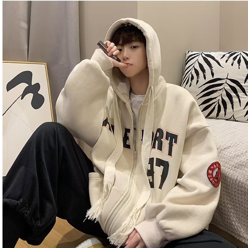 Áo Hoodie In Hình Thời Trang Hàn Quốc Dành Cho Nam