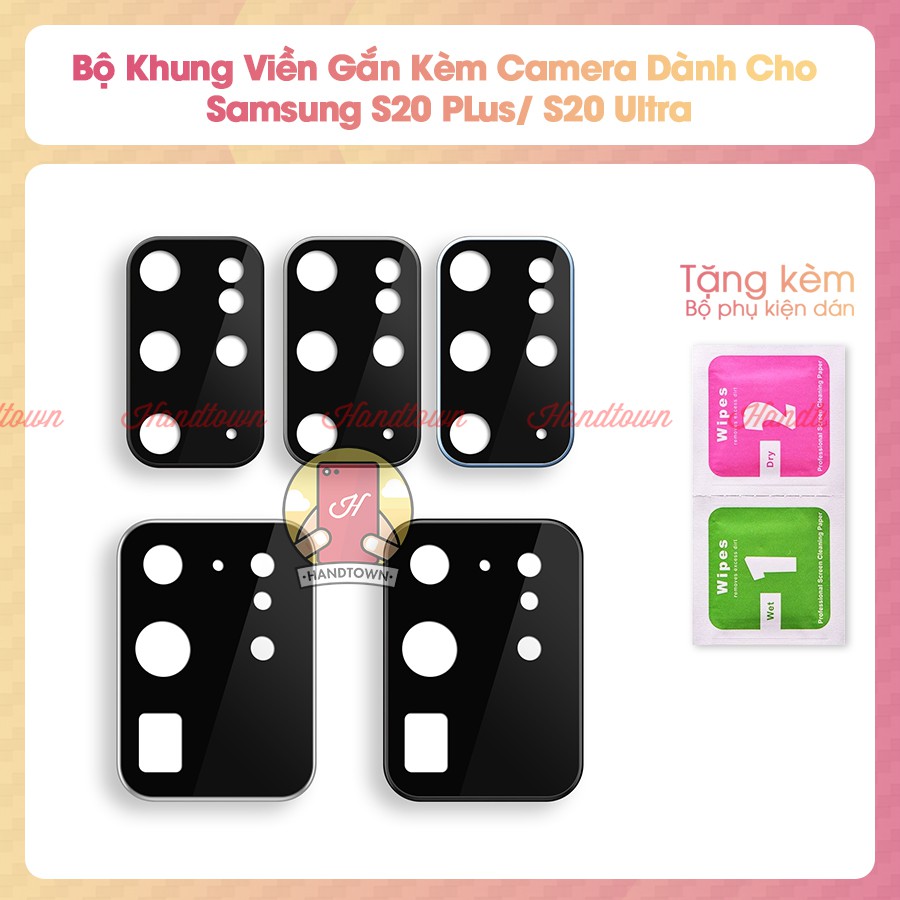 Bộ Khung Bảo Vệ Hợp Kim Gắn Liền Với Kính Cường Lực Camera Samsung Galaxy S20 / S20 Plus / S20 Ultra