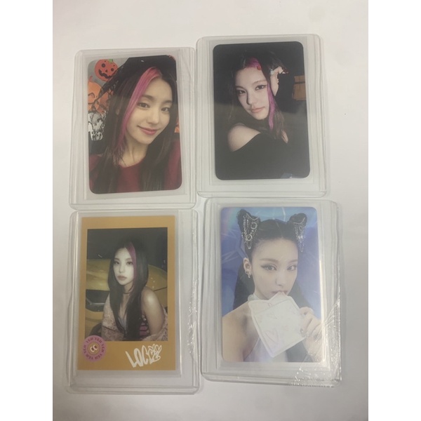CARD ẢNH POB EVENT CRAZY IN LOVE LOCO YEJI ITZY OFFICIAL SẴN