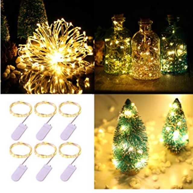 5M DÂY LED ĐOM ĐÓM VÀNG ẤM TRANG TRÍ