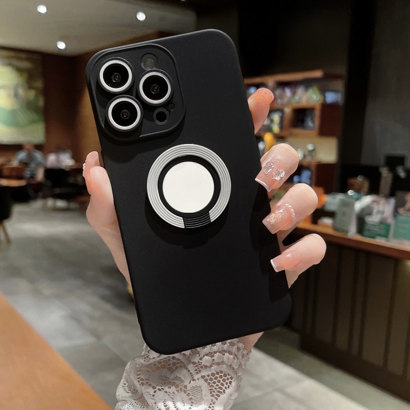 Ốp Điện Thoại Mềm Chống Sốc Có Giá Đỡ Cho iPhone 14 13 12 11 Pro Max XS XR X 8 7 Plus + SE 2020