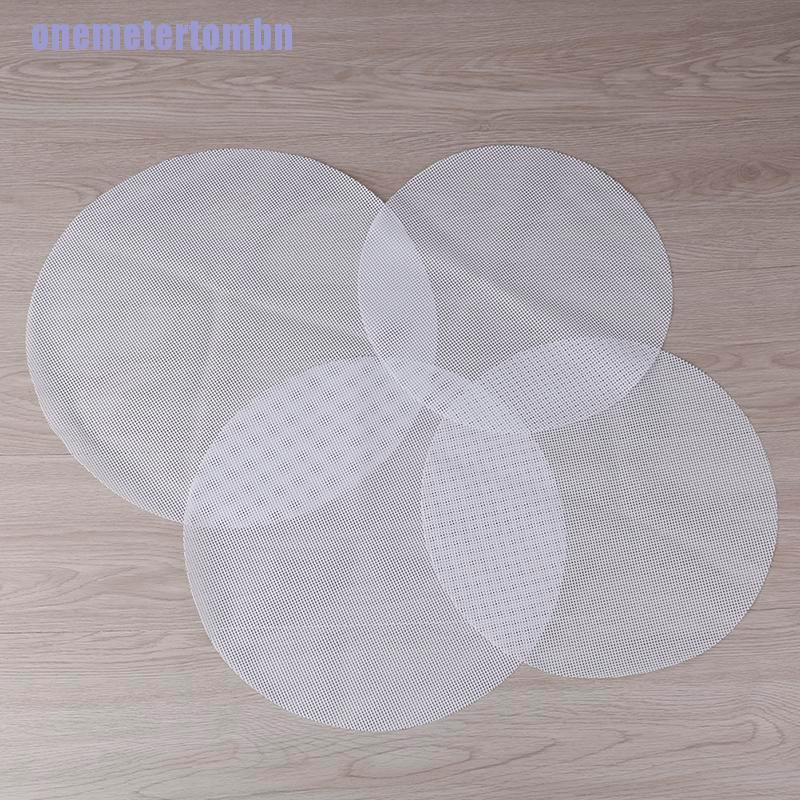 Tấm Lưới Silicone Tròn Lót Xửng Hấp Bánh Bao Chống Dính