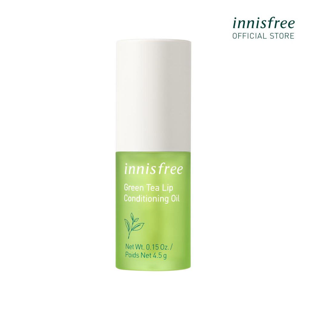 [Mã COSIF03 giảm 10% đơn 400K] Dầu dưỡng môi hương trà xanh innisfree Green Tea Lip Conditioning Oil 4.5g