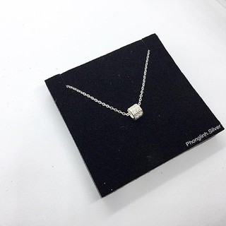 Dây chuyền bac, vòng cổ bạc đính đá