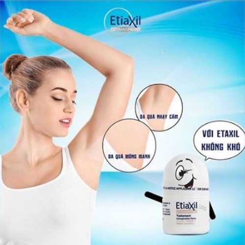 Lăn khử mùi ngăn mồ hôi hiệu quả Etiaxil chính hãng Pháp - 15ml