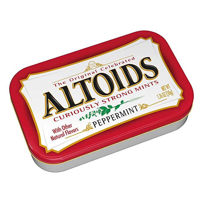 Kẹo ngậm bạc hà Altoids hộp 50g (USA)