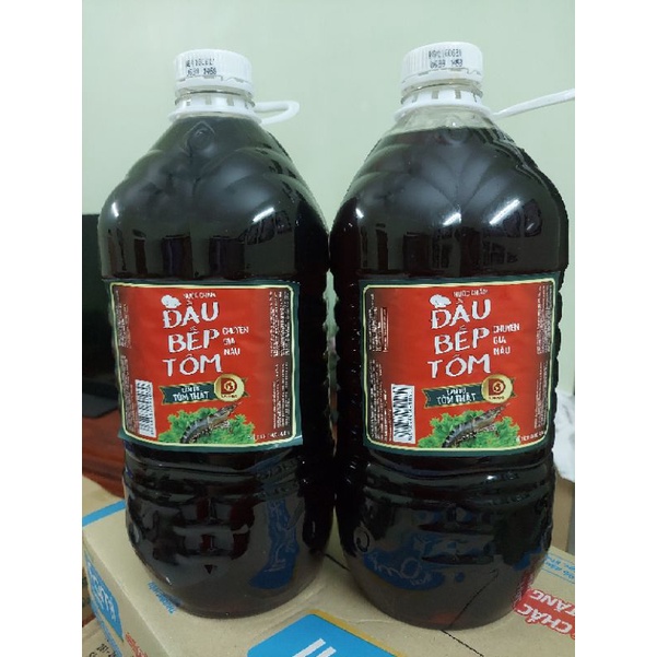 nước mắm Đầu bếp tôm chai 4.8l