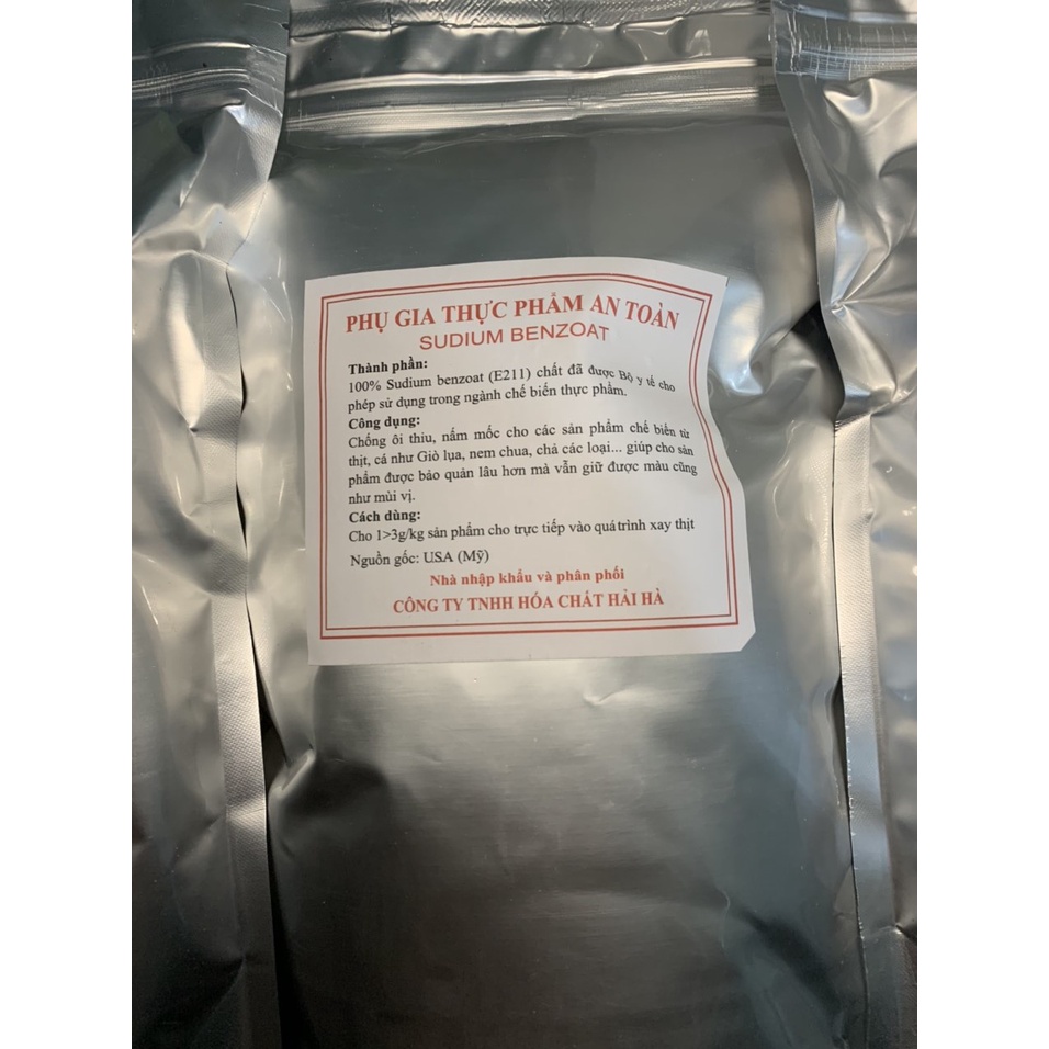 Chất bảo quản chống mốc,ôi thiu cao cấp dành cho thực phẩm- Sodium Benzoate(E211)ch