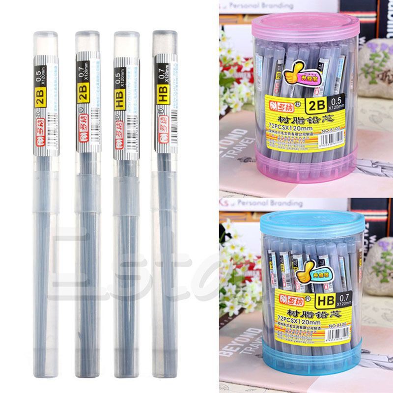 Bút Chì Bấm Hb 0.5mm Vỏ Nhựa Dài 12cm