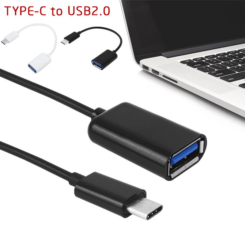 Dây cáp OTG cổng Type C chất lượng cao chuyên dùng cho laptop | BigBuy360 - bigbuy360.vn