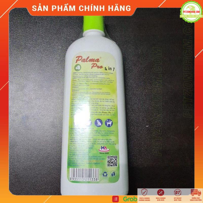 Sữa tắm cho chó mèo Fay  FREESHIP  Fay Palma Pro 200ml, 500ml dầu tắm tác dụng 4 in 1 , giảm rụng lông diệt ve khử mùi