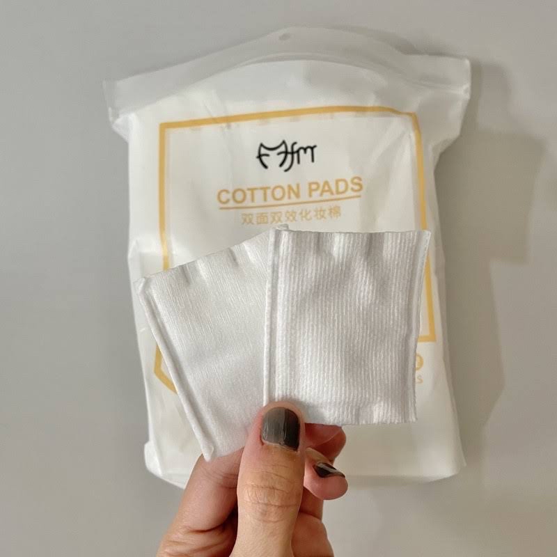 Bông tẩy trang 222 miếng 3 lớp Cotton Pads Lameila