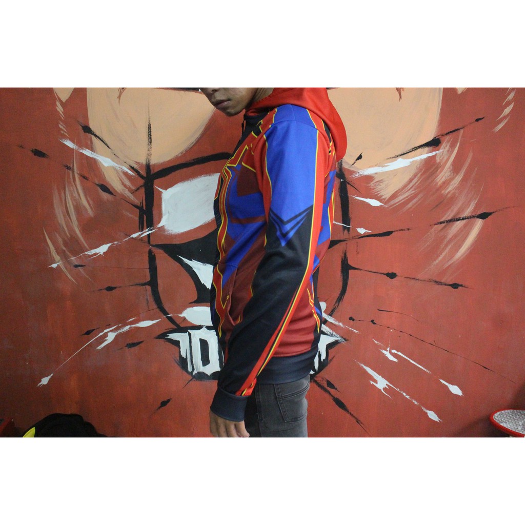 Áo khoác Hoodie Zipper Spider Man