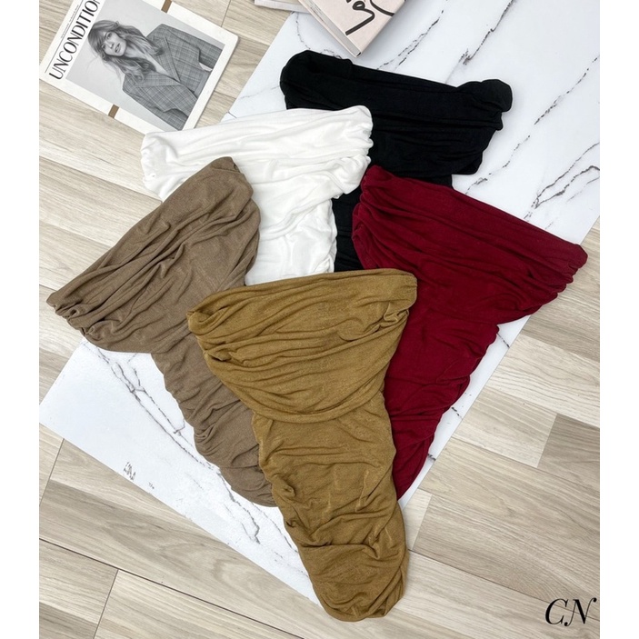 ÁO TRỄ VAI SÂU CHUN CHẤT NHÚNG KIM CƯƠNG ĐẸP MS12661 (i4-1)