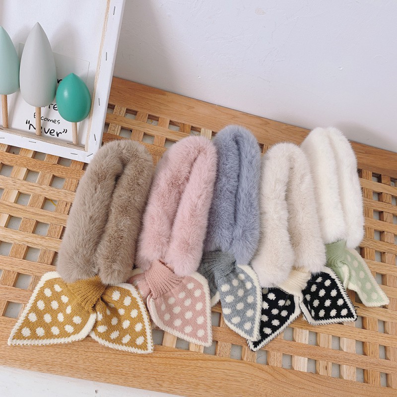 Khăn Choàng Cổ Thiết Kế Xinh Xắn Thời Trang Dành Cho Bé Gái
