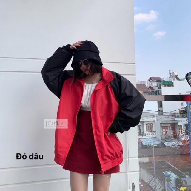 Áo khoác LoGo Gin - form unisex - hình thật tự chụp