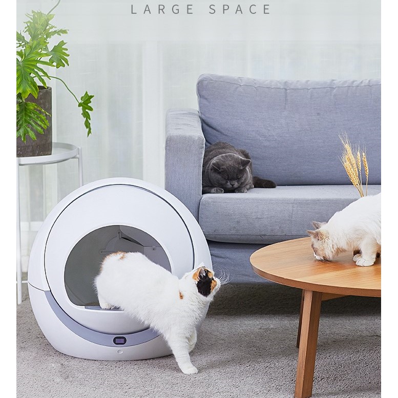 Máy vệ sinh tự động Petree- Máy vệ sinh tự động cho mèo