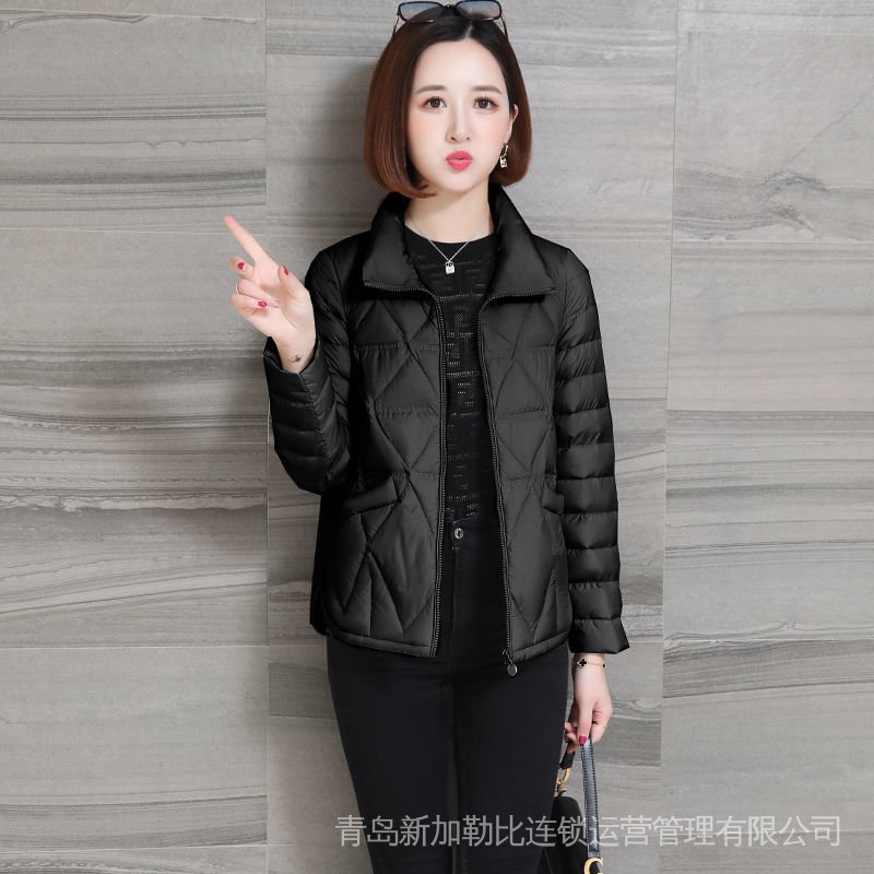 Áo Khoác Phao Dáng Ngắn Siêu Nhẹ Thời Trang Mùa Đông Cho Nữ 2022