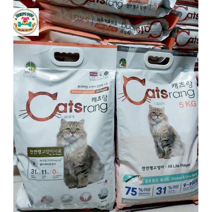 GIÁ RẺ BẤT NGỜ Thức ăn cho mèo mọi lứa tuổi Catsran thumbnail
