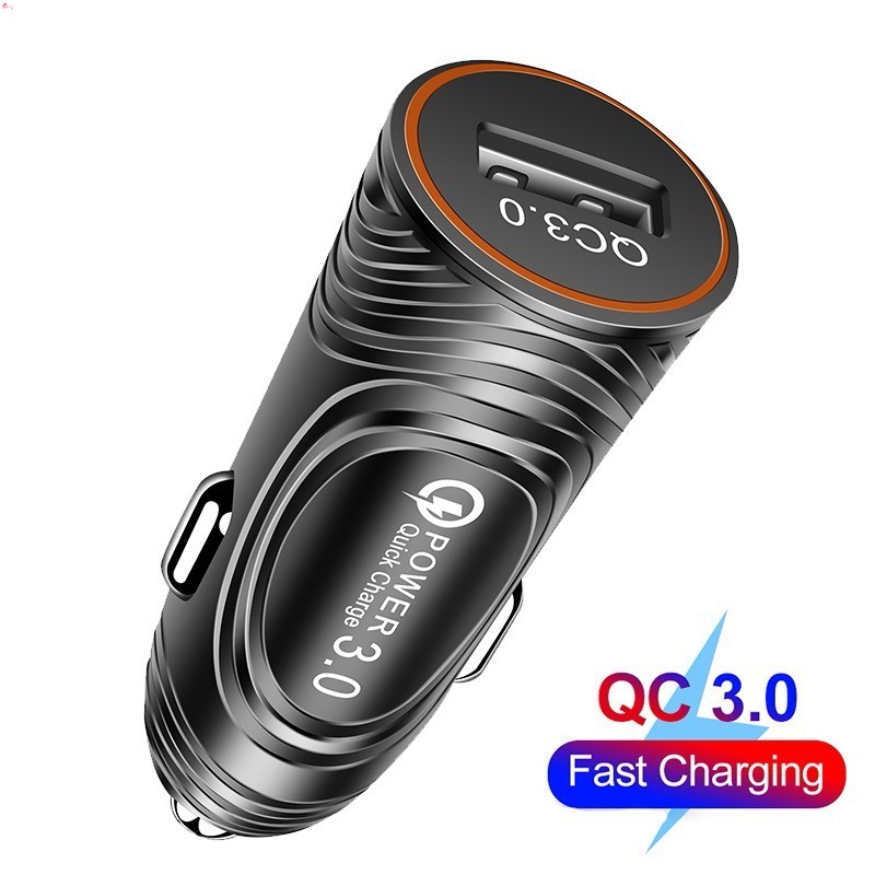 Cốc Sạc Nhanh Qc3.0 Cho Iphone Samsung Xiaomi Huawei Trên Xe Ô Tô