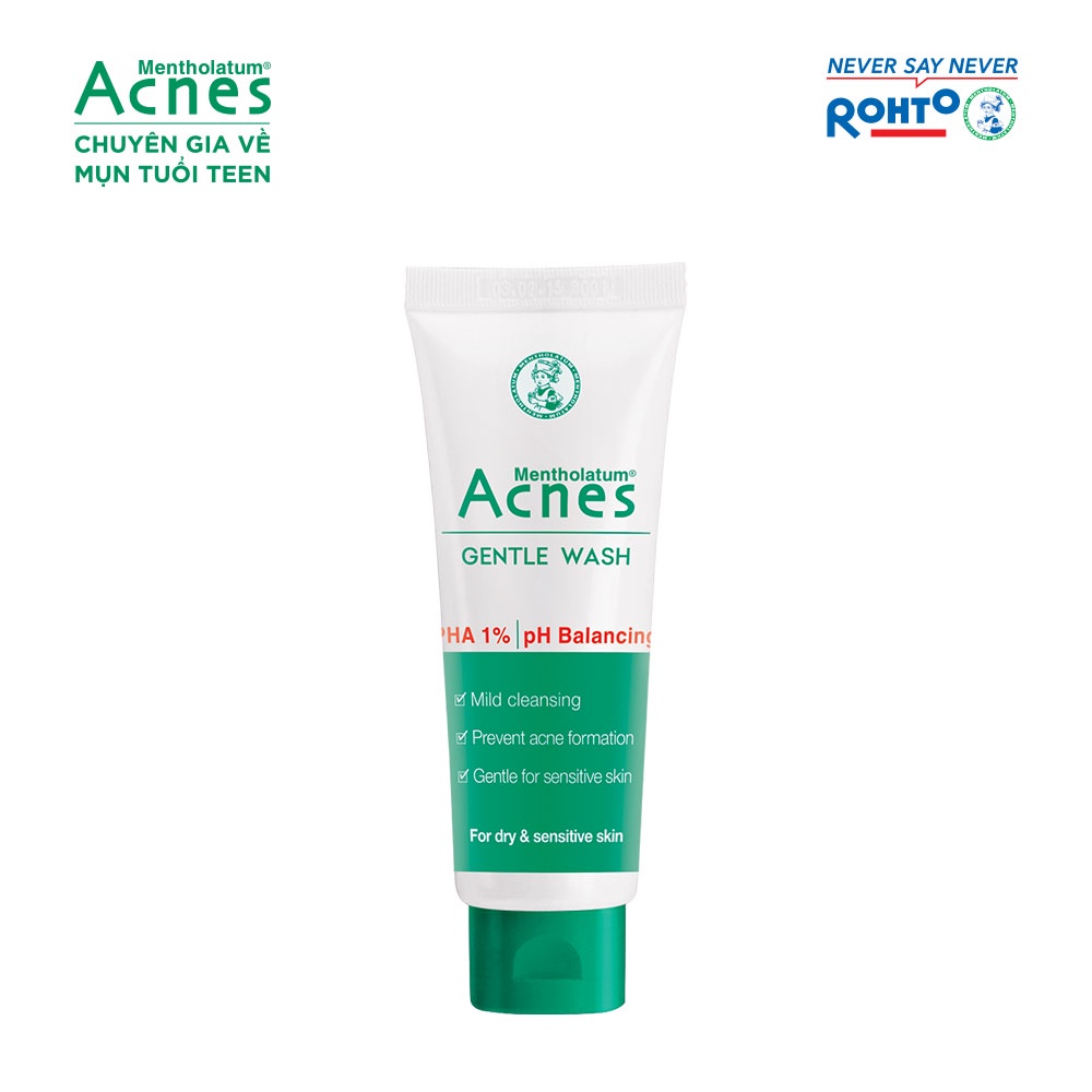 [QUÀ TẶNG] Gel rửa mặt ngăn ngừa mụn Acnes Gentle Wash 25g