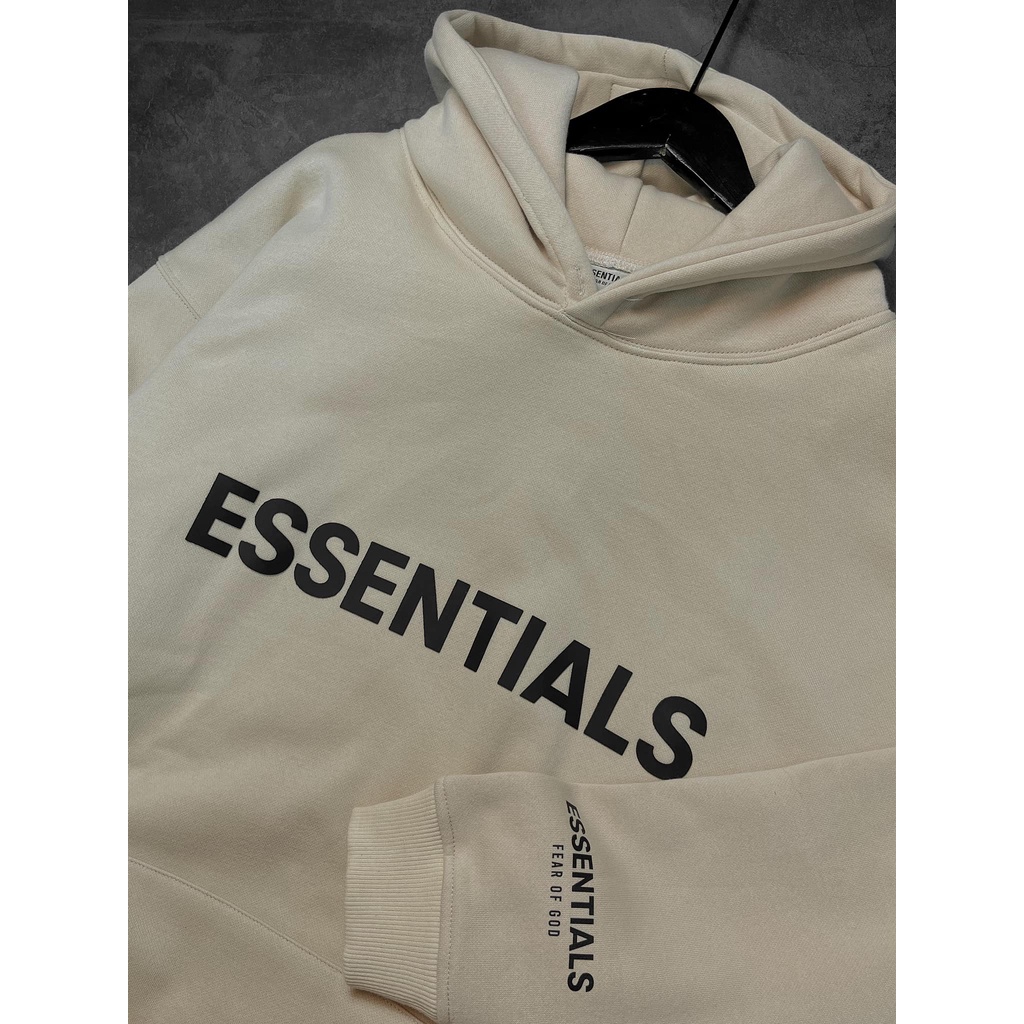 ÁO HOODIE IN ENSSENTIALS FORM RỘNG UNISEX