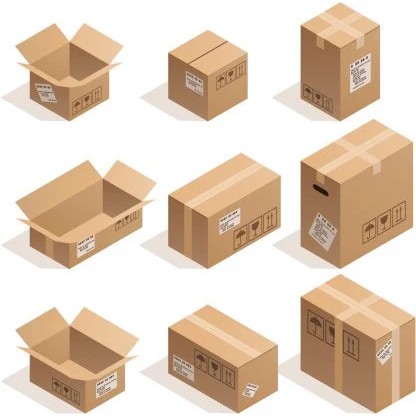 Hộp Carton Full Size Gói Hàng Loại 1