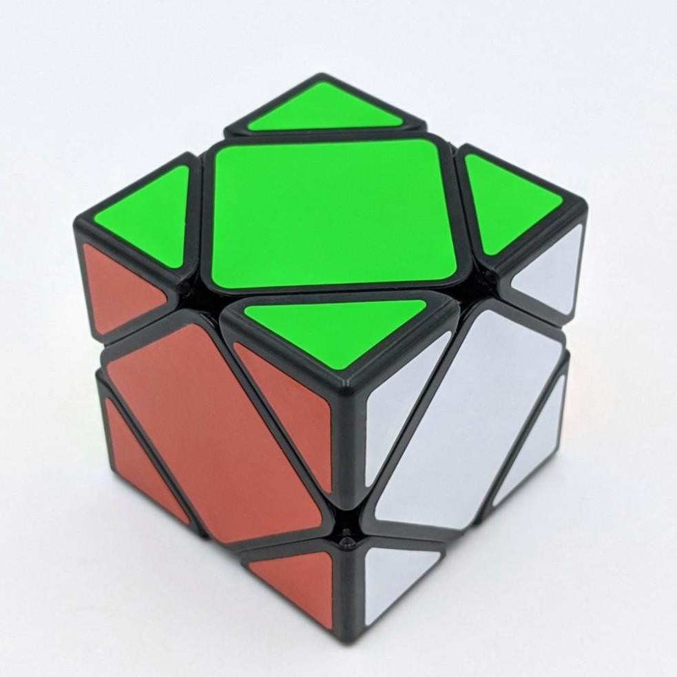 RUBIK Skewb QIYI CUBE viền đen - Rubik biến thể Skewb