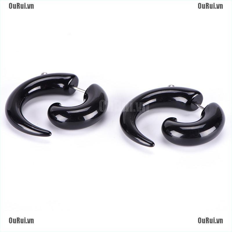 Khuyên Tai acrylic Phong Cách Punk Cá Tính Cho Nam Nữ