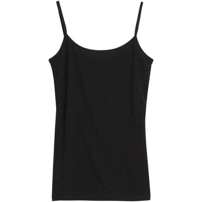 Áo hai dây chất cotton mềm mát CharlotteRusse xuất khẩu