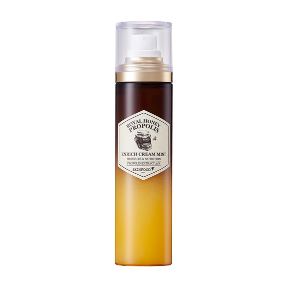 Xịt khoáng SKINFOOD Royal Honey Propolis Enrich Cream Mist (120ml)
