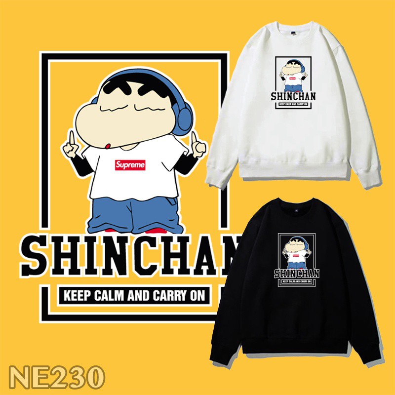 [Có VIDEO + ẢNH THẬT] Áo sweater - Áo nỉ bông tay dài UNISEX NE230