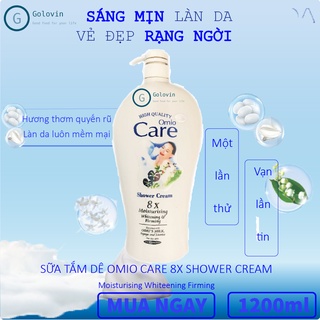 Sữa tăm omio care chai 1200ml tinh chất từ sữa dê tươi giúp nuôi dưỡng và giữ ẩm cho da golovin shop