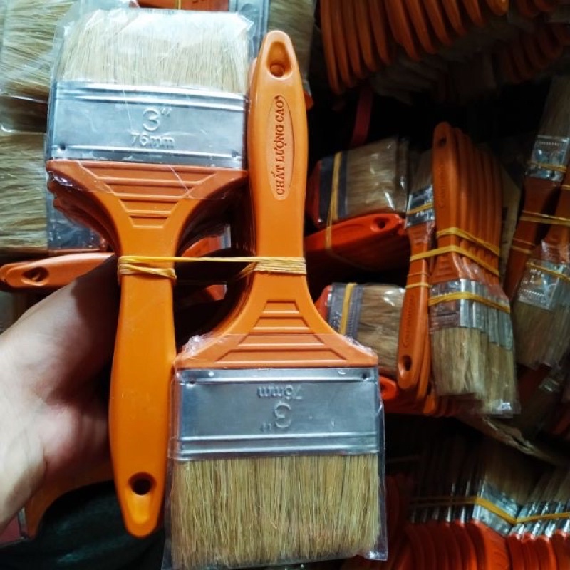 Cọ quét sơn cán NHỰA – chổi quét sơn đủ size