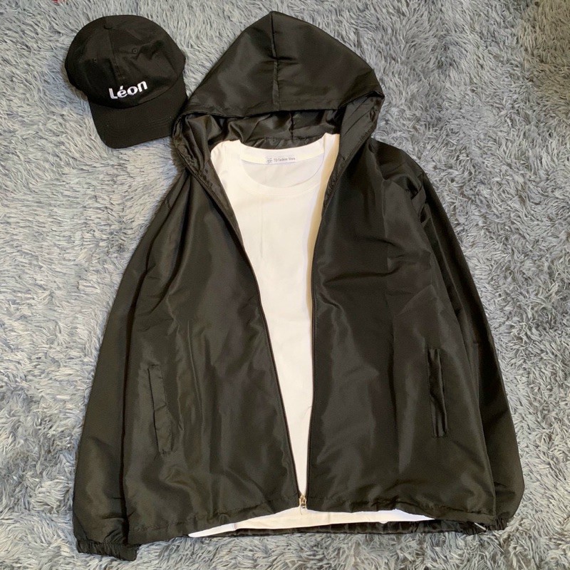 Áo Khoác Dù màu trơn,(ảnh thật) Áo Khoác Dù unisex form dễ mặc cao cấp giá rẻ size 39-65kg