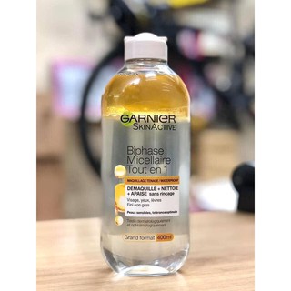 Nước tẩy trang Garnier 400ml( CHUẨN AUTH)