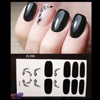 Miếng dán móng tay Silicon - Nail Wraps (14 miếng dán khô)