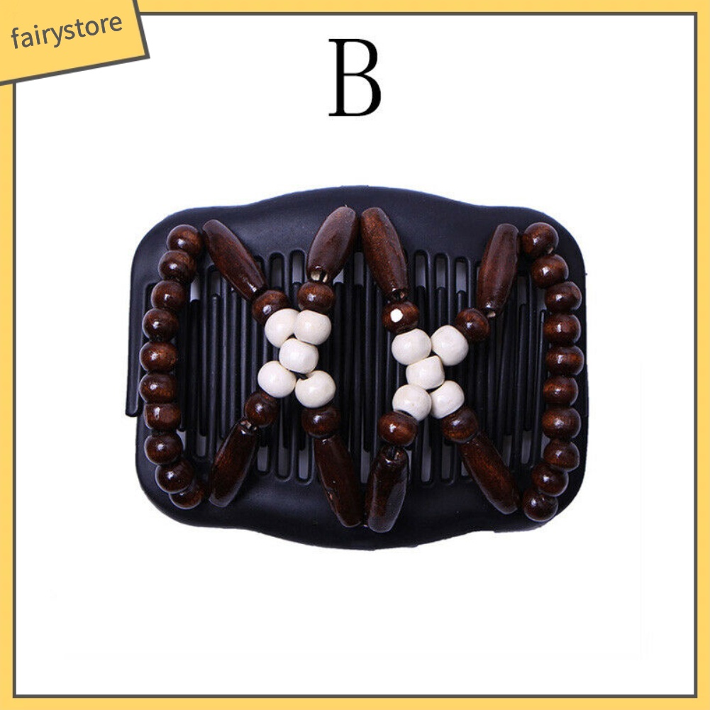 Lược Gỗ Cài Tóc Phong Cách Vintage Thời Trang Cho Nữ